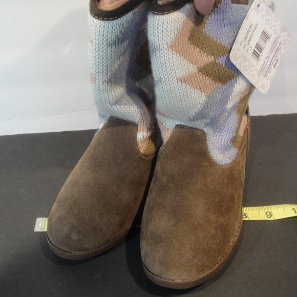 Muk Luks for Kids super cute Boots with warm faux fur lining Size 3 New … - Picture 8 of 9
